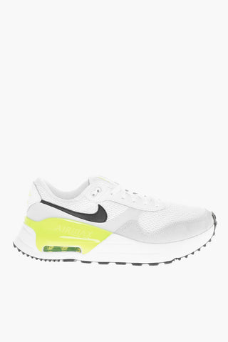 Sneakers AIR MAX SYSTM In Suede e Mesh con Dettaglio Fluo