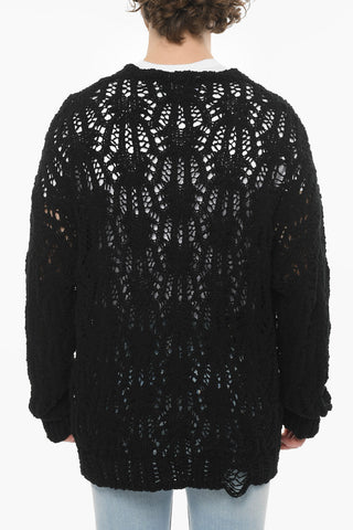 Maglia Crochet in Cotone