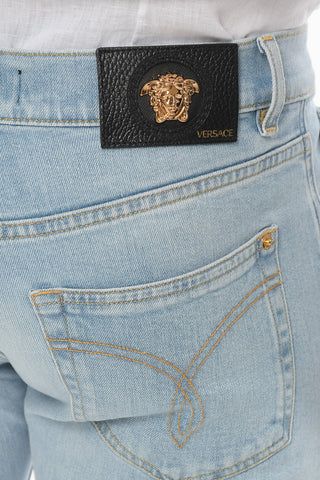Stretch Denim Taylor Fit Jeans 17cm