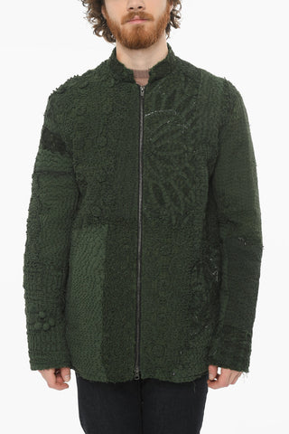 Crochet ALBERT Jacket with Front Zip