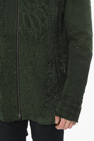 Crochet ALBERT Jacket with Front Zip