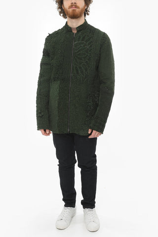 Crochet ALBERT Jacket with Front Zip