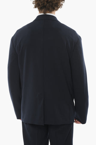 ZZEGNA Wool-blend Single-breasted Suit with Notch Lapel
