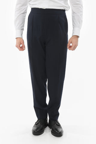 ZZEGNA Wool-blend Single-breasted Suit with Notch Lapel