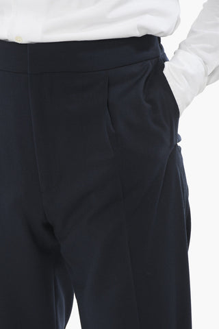 ZZEGNA Wool-blend Single-breasted Suit with Notch Lapel