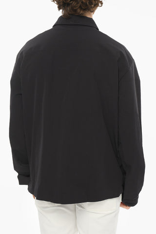 Nylon Saharian Over Shirt with Zip Fastening