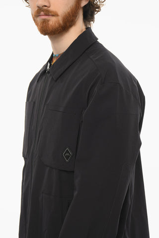 Nylon Saharian Over Shirt with Zip Fastening