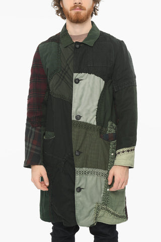Jetted Pocket RICO SHIRTING REPATCH Overcoat
