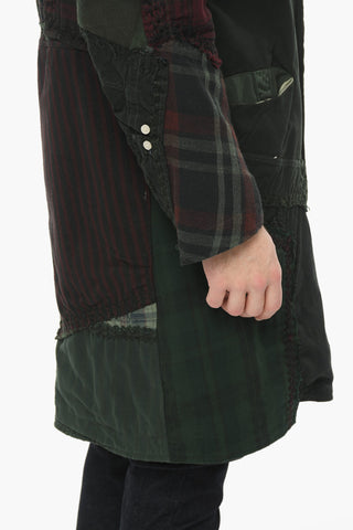 Jetted Pocket RICO SHIRTING REPATCH Overcoat