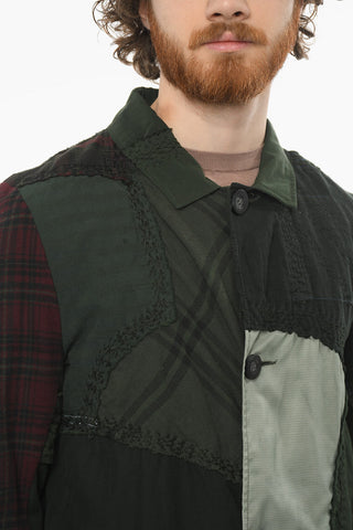 Jetted Pocket RICO SHIRTING REPATCH Overcoat