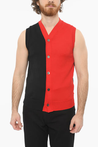 SHIRT Bicolour Tech-knit Vest