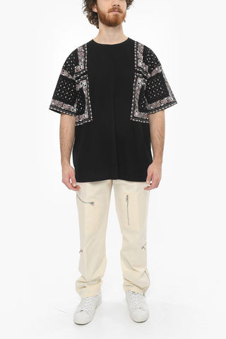 Paisley Printed Oversized T-shirt