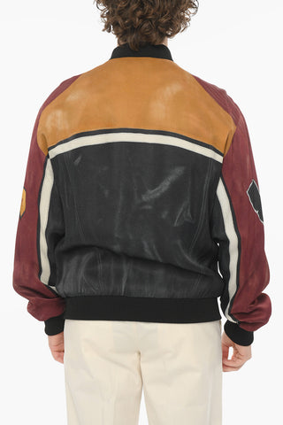 Printed Viscose MOLL Bomber Jacket