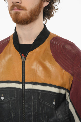 Printed Viscose MOLL Bomber Jacket