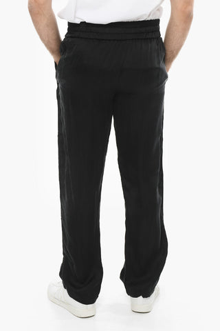 Sequined SCORPION PAJAMA Satin Pants