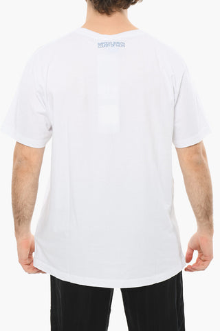 Crew Neck EMBLEM BASIC Printed T-Shirt