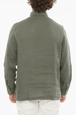 Camicia TYLER in Lino con Collo a Polo