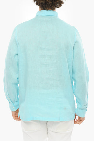 Camicia TYLER in Lino con Collo a Polo