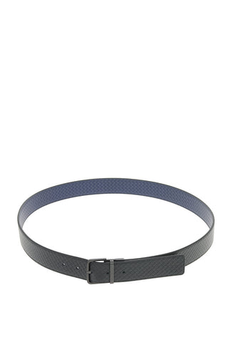 Woven Leather Double-faced Belt