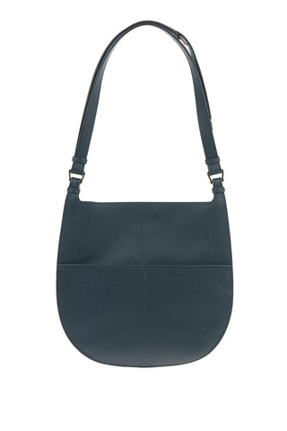 Textured Leather WEEKEND Shoulder Bag