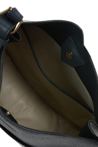 Textured Leather WEEKEND Shoulder Bag