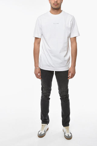 T-shirt Gricollo SELF Stampata