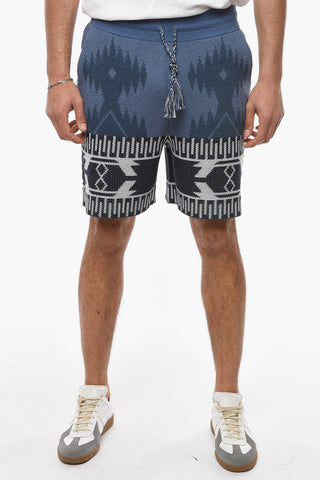 Cotton-piquet ICON Shorts