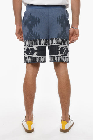 Cotton-piquet ICON Shorts