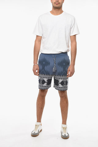 Cotton-piquet ICON Shorts
