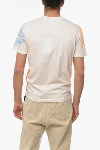 Printed Crewneck Short Sleeved T-shirt