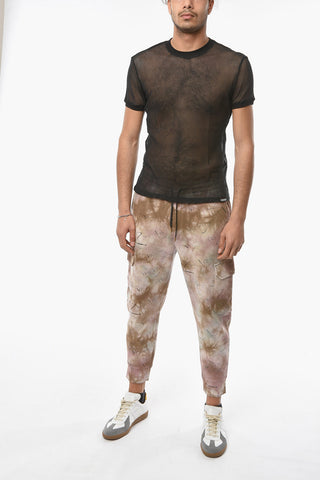 BEACHWEAR Mesh Crewneck T-shirt