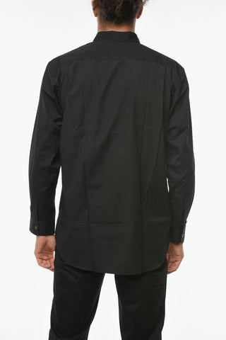 SHIRT Camicia KAWS in Popeline di Cotone con Dettaglio Vignetta