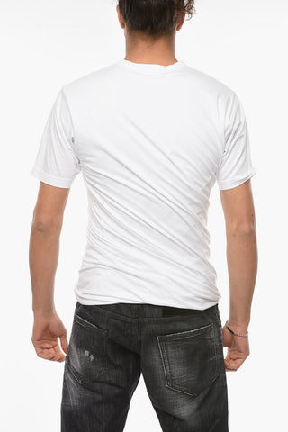 JUNYA WATANABE MAN T-shirt Girocollo con Dettagglio Arricciatura