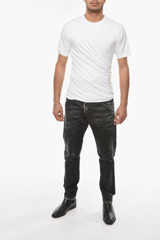 JUNYA WATANABE MAN T-shirt Girocollo con Dettagglio Arricciatura