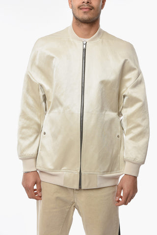 FOGACHINE Textured Silk-blend PETER FLIGHT Oversized Bomber