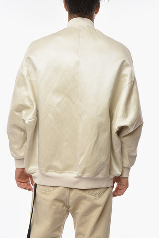FOGACHINE Textured Silk-blend PETER FLIGHT Oversized Bomber