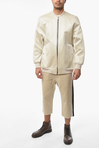 FOGACHINE Textured Silk-blend PETER FLIGHT Oversized Bomber