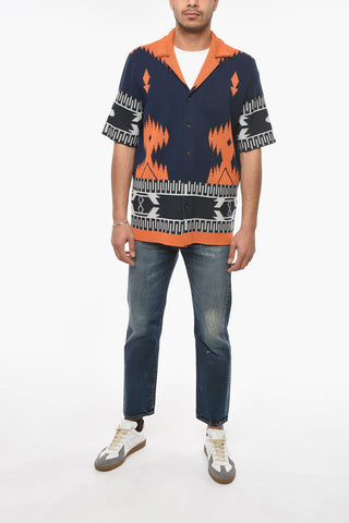 Cotton-piquet ICON Short-sleeved Shirt