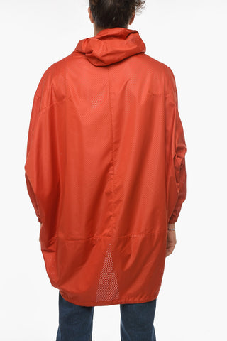 Parka BUBBLE Asimmetrico in Mesh Tecnico