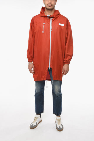 Parka BUBBLE Asimmetrico in Mesh Tecnico