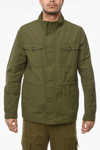 Hidden Closure Utility Jacket