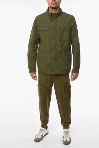 Hidden Closure Utility Jacket