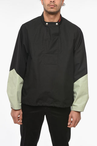 Velcro Closure Cotton Anorak