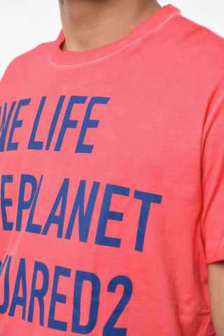 Sustainable Cotton ONE LIFE ONE PLANET COOL FIT T-shirt