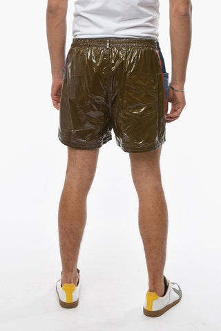 Denim and Nylon BOXER Shorts