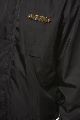 COUTURE! Nylon Windbreaker with Foldable Hood