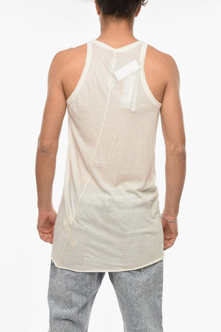FOGACHINE Top Smanicato NEW in Cotone Sheer