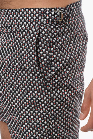 Swim Shorts DOTS SKULL With Pockets