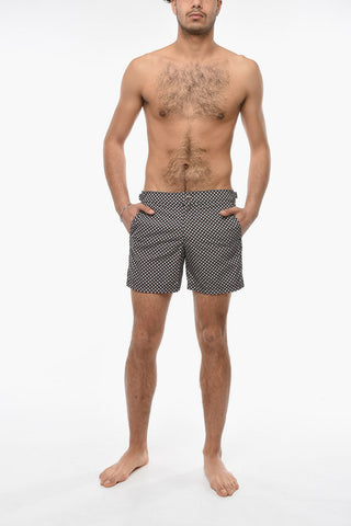 Swim Shorts DOTS SKULL With Pockets
