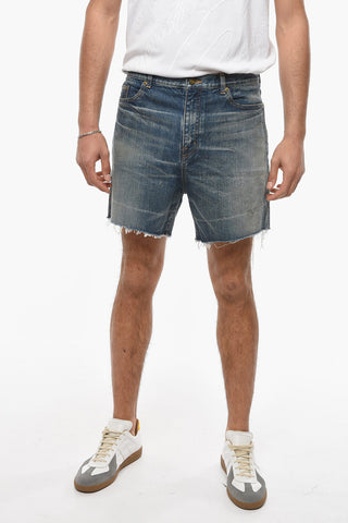 Vintage-effect Denim CALIFORNIA Shorts